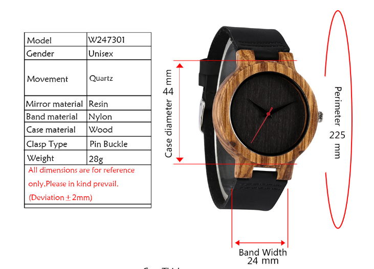 Men's Bamboo Watch