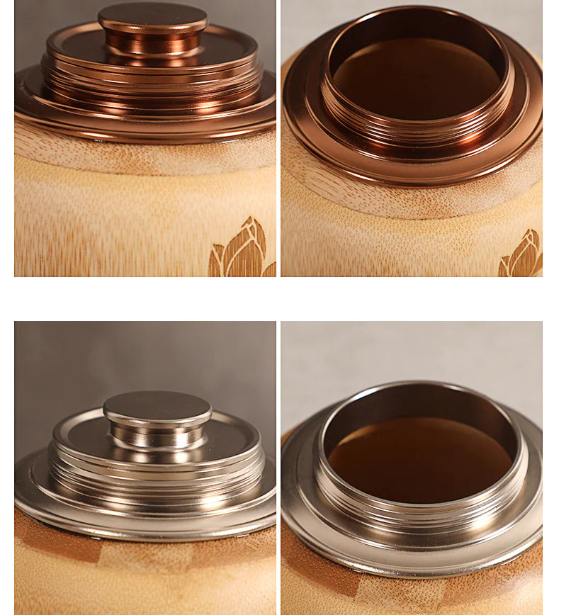 Bamboo Tea Canister