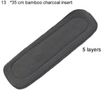 Bamboo Charcoal Diaper pads