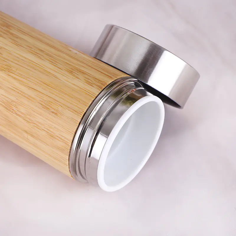 Bamboo Insulated Flask