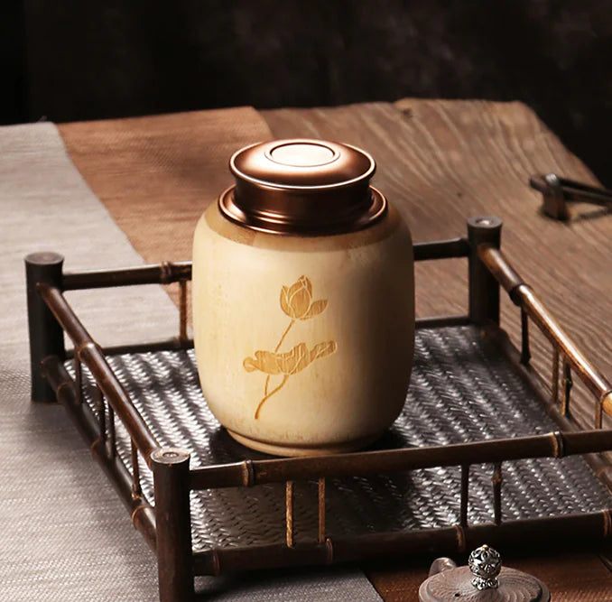 Bamboo Tea Canister