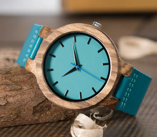 Bamboo Couple's Watch Set