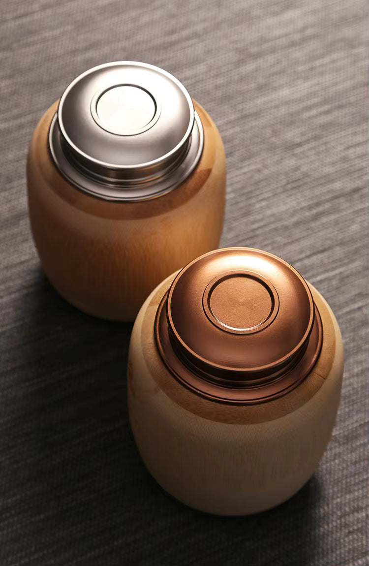 Bamboo Tea Canister
