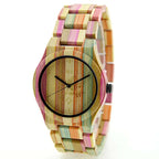 Colorful Bamboo Watch