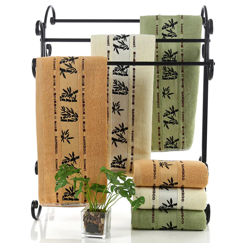 Soft Luxury Bamboo Fiber Towels