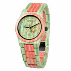 Colorful Bamboo Watch