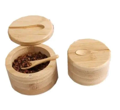 Bamboo Condiment Container