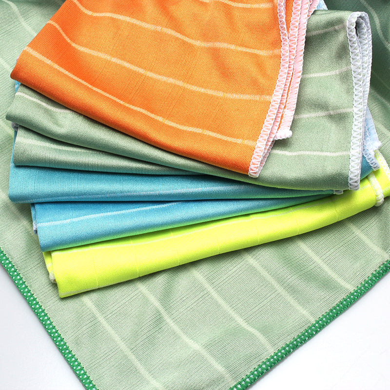 Bamboo Fiber Absorbent Glass Cleaning Cloth Series