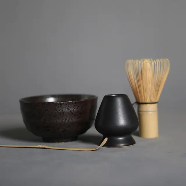 Authentic Bamboo Matcha Tea Set