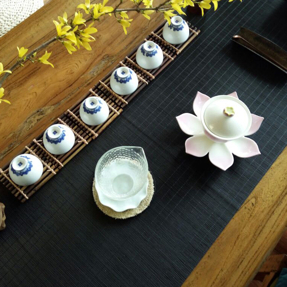 Bamboo Tea Mat Set - Chinese & Japanese Style