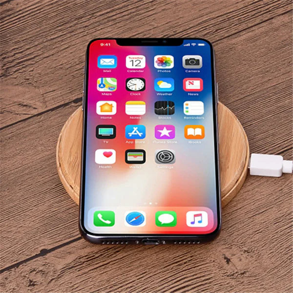 Qi Wooden Wireless Charging Pad