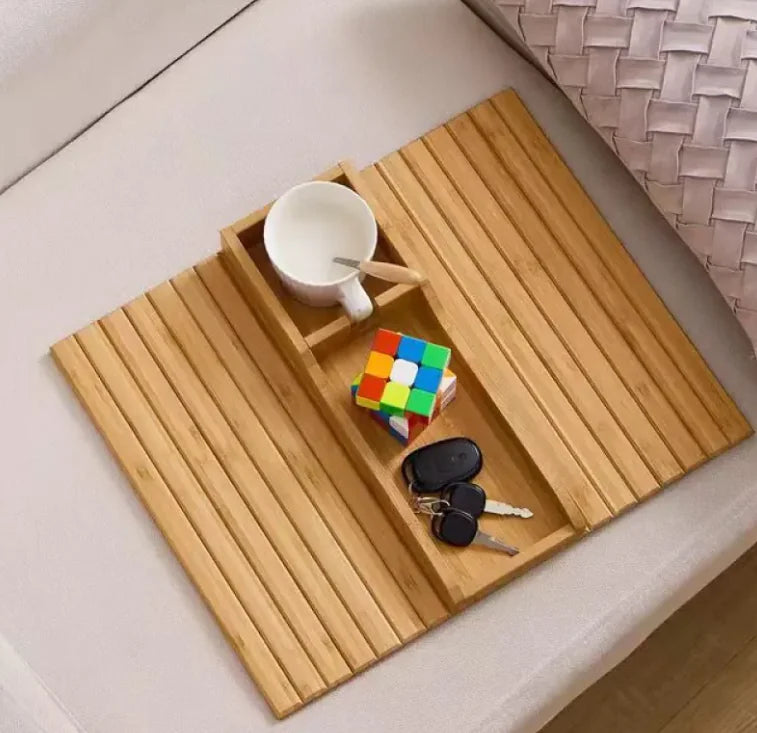 Modern Bamboo Sofa Tray
