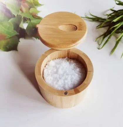 Bamboo Condiment Container