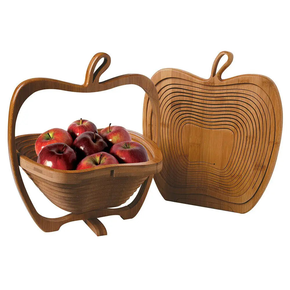 Bamboo Foldable Fruit Basket