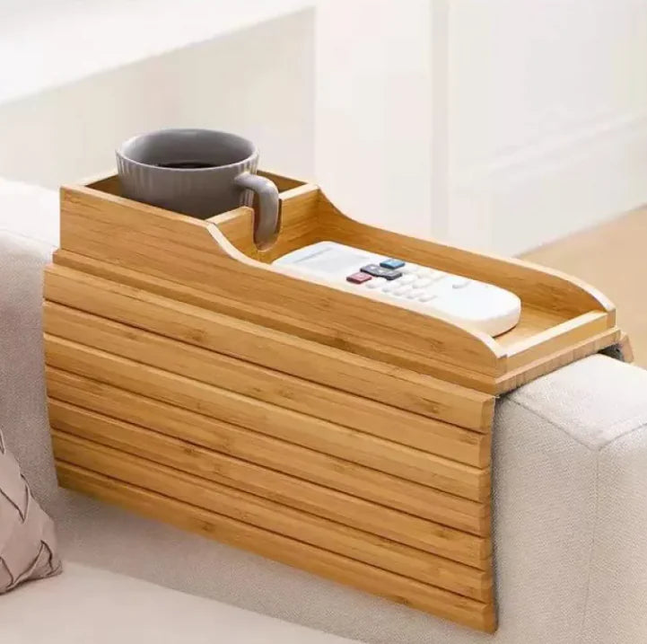 Modern Bamboo Sofa Tray
