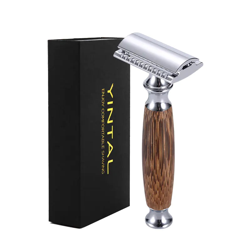 Precision Vintage Bamboo Safety Razor